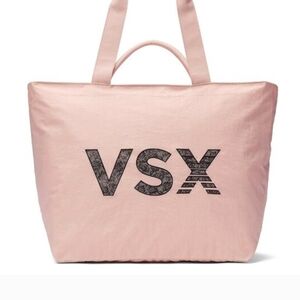 VSX Pink Tote with Black lace logo brand new never opened 🔥🔥🔥🦋🦋🦋
